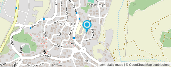 מפת הגעה אל רביע דכוור-עבודות מסגרות