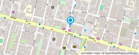 מפת הגעה אל ד"ר אלון בורג