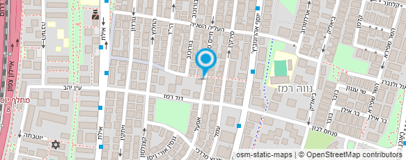 מפת הגעה אל מרכז השרות-עובד מור