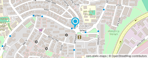 מפת הגעה אל כל בו השלום