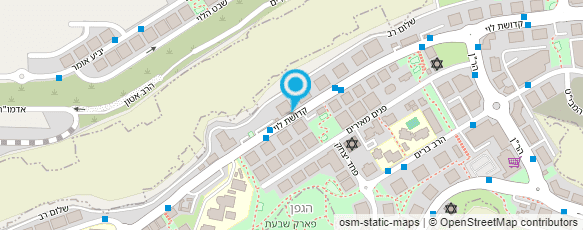 מפת הגעה אל מרכז המקרנים