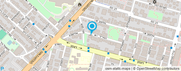 מפת הגעה אל עידן סיגלסקי לימוד גיטרה