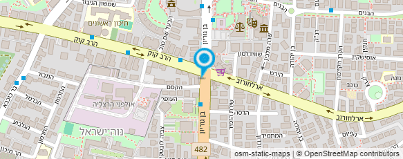 מפת הגעה אל דומינו'ס פיצה