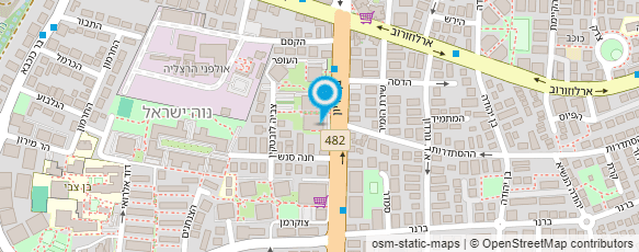 מפת הגעה אל ד"ר רודי אהרון מפת הגעה אל ד"ר רודי אהרון