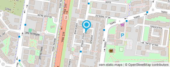 מפת הגעה אל עו"ד גיטרמן דורית