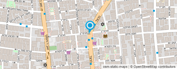 מפת הגעה אל מיכל גרשוביץ דיאטנית קלינית