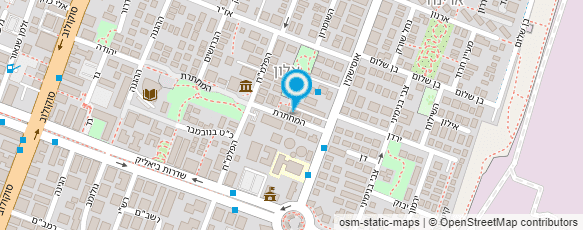 מפת הגעה אל תמר בן-שאול ציור ורישום