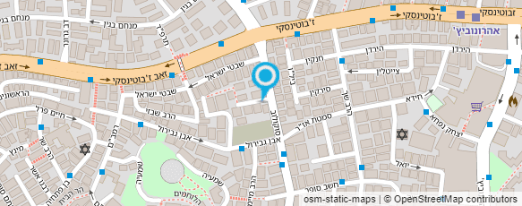 מפת הגעה אל חגית בן חיים מפת הגעה אל חגית בן חיים