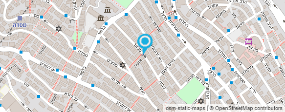 מפת הגעה אל וי.אי.פי. אבטחה בע"מ