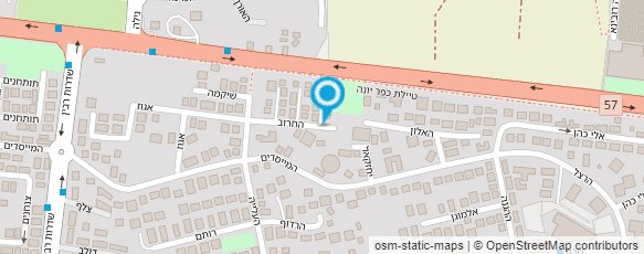 מפת הגעה אל י.נ. ינאי הנדסה