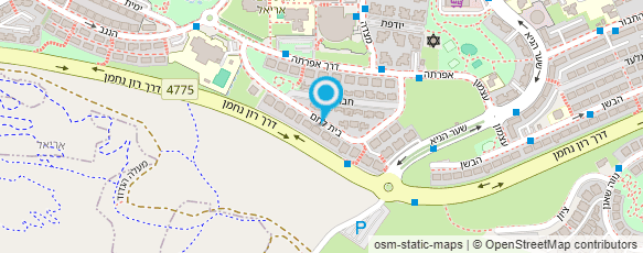 מפת הגעה אל ד.ת.נ מערכות