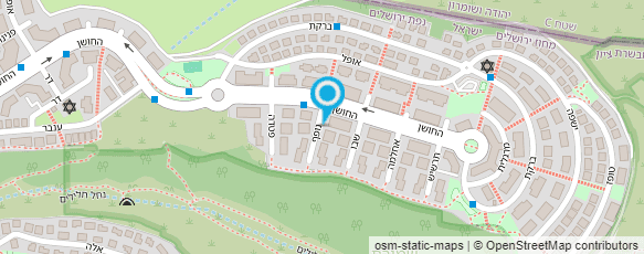 מפת הגעה אל י.ש. ייעוץ וביצוע תחזוקת חשמל