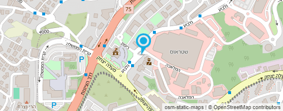 מפת הגעה אל משטרת ישראל -מחוז צפון(נצרת)