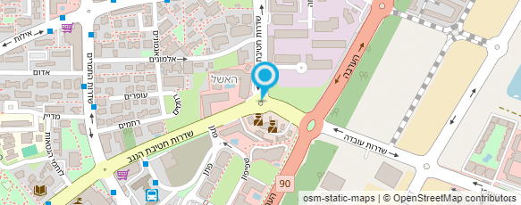 מפת הגעה אל משטרת ישראל-מרחב אילת