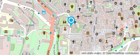 מפת הגעה אל משטרת ישראל-מרחב דוד