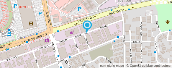 מפת הגעה אל משטרת ישראל-מרחב דן(רמת גן)