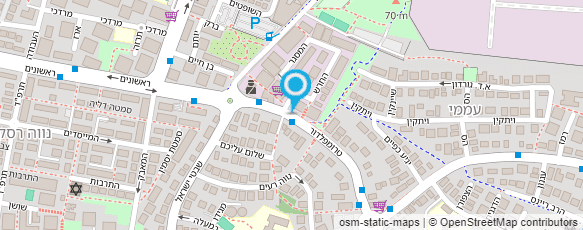 מפת הגעה אל משטרת ישראל- נקודת רמת השרון