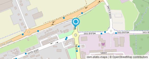 מפת הגעה אל משטרת ישראל- תחנת אופקים