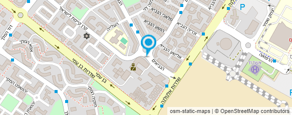 מפת הגעה אל משטרת ישראל-מרחב לכיש(אשדוד)