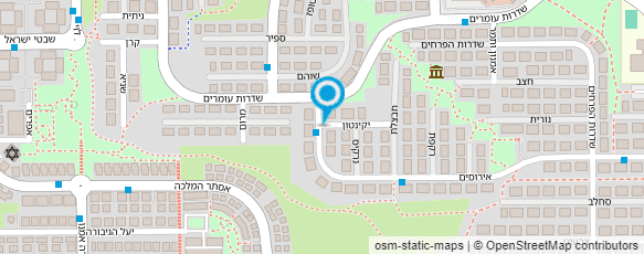 מפת הגעה אל מיכל לוינזון קשב וריכוז