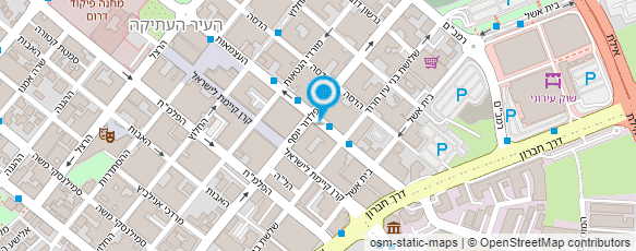 מפת הגעה אל השחזת כלים שמעון