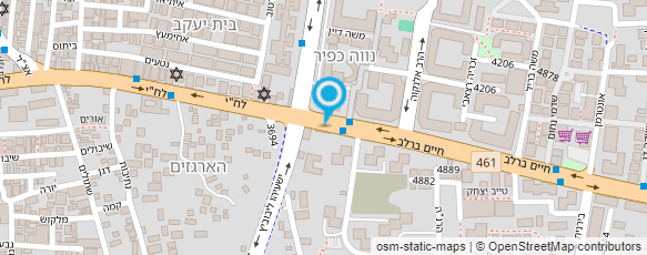 מפת הגעה אל משטרת ישראל-תחנה השכונות