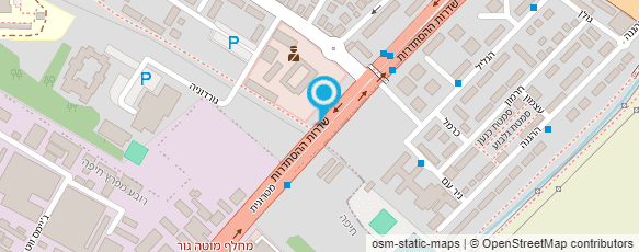 מפת הגעה אל משטרת ישראל-תחנה זבולון