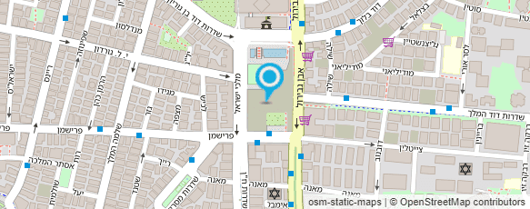 מפת הגעה אל טוטו ככר רבין