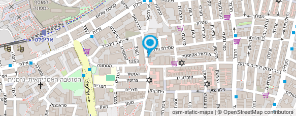 מפת הגעה אל דן מיכאלי - איפור ושיער