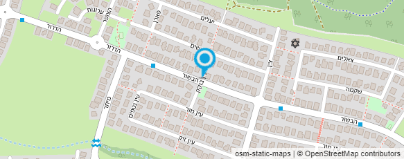 מפת הגעה אל הגן של שירה