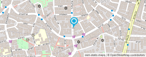 מפת הגעה אל ד"ר מינץ ירון