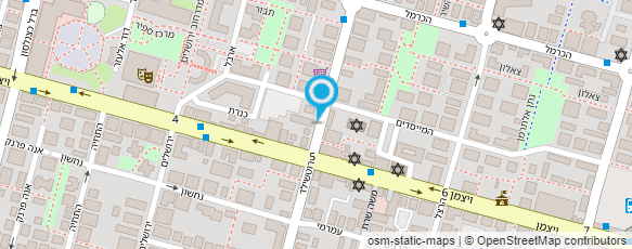 מפת הגעה אל ד"ר בן יעקב דן