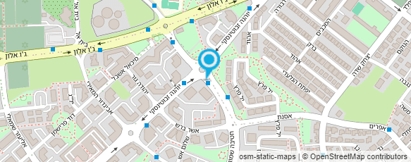 מפת הגעה אל ביזון כוח הספורט