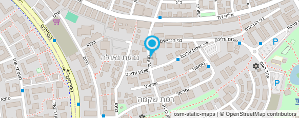 מפת הגעה אל עו"ד גולדשטיין אביבה