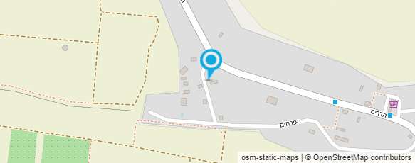 מפת הגעה אל בלוטה הפקות - השכרת ציוד