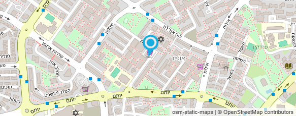 מפת הגעה אל בשביל הבריאות