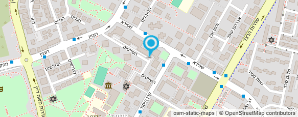 מפת הגעה אל ח.מ. שיווק