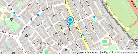 מפת הגעה אל חזי סברה החלקת שיער