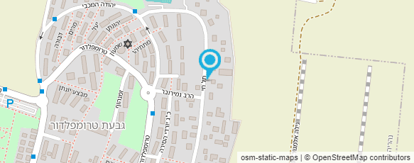 מפת הגעה אל גלריית המתנות של ענבל