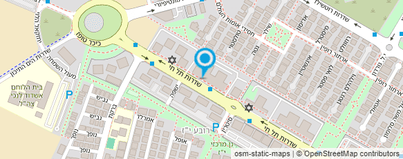 מפת הגעה אל עו"ד לביא-קוברסקי ענת