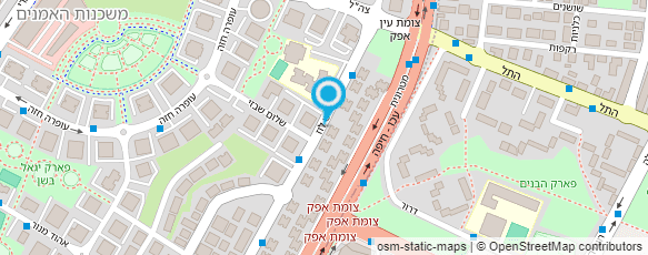 מפת הגעה אל שליחויות א.א.