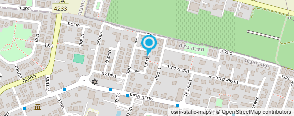 מפת הגעה אל כלנית עוצמת הטבע