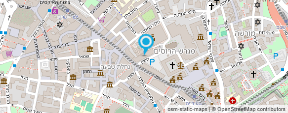 מפת הגעה אל משטרת ישראל-תחנה לב הבירה מפת הגעה אל משטרת ישראל-תחנה לב הבירה