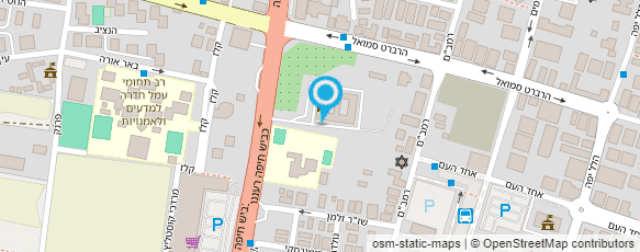 מפת הגעה אל משטרת ישראל-תחנה חדרה