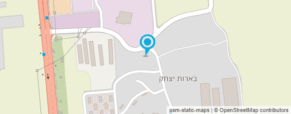 מפת הגעה אל בריכת בארות יצחק