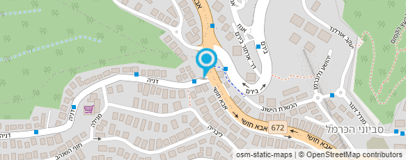 מפת הגעה אל עו"ד קירש אוריין