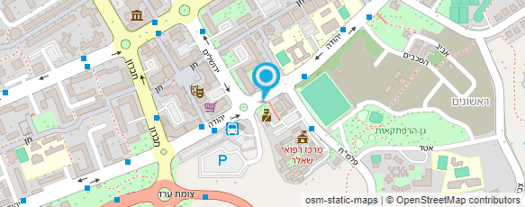 מפת הגעה אל משטרת ישראל-תחנה ערד