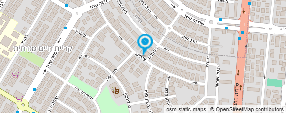 מפת הגעה אל אורלי אביגדור- יועצת זוגית מאמנת ושדכנית