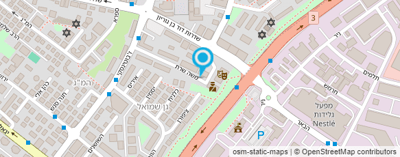 מפת הגעה אל משטרת ישראל-תחנה קרית מלאכי