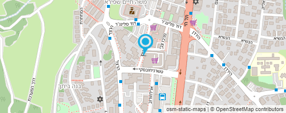 מפת הגעה אל משטרת ישראל-תחנה קרית שמונה